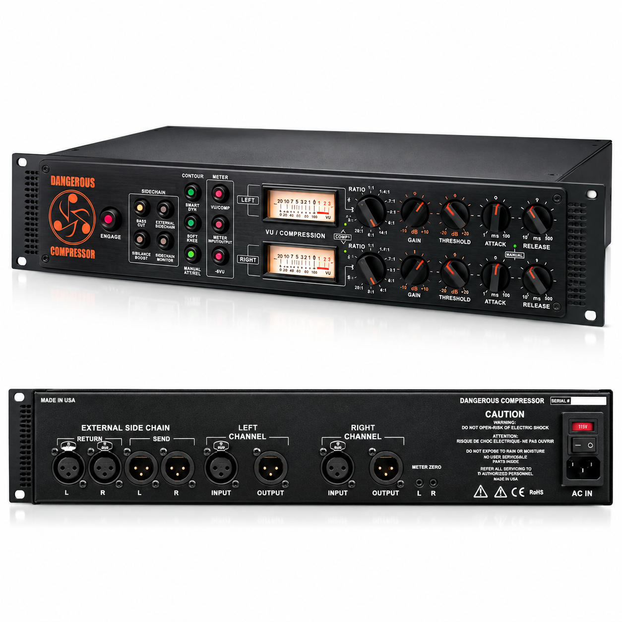 Ảnh minh họa Bộ Compressor Âm Thanh Dangerous Music COMPRESSOR 1