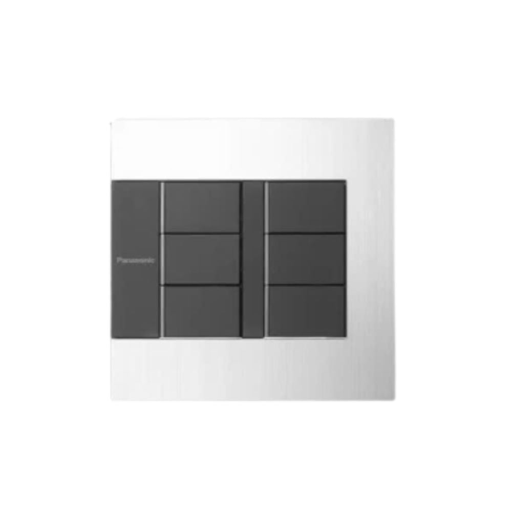 Bộ công tắc Gen X có đèn báo WTEGP56572S-1-G (Bộ 6 công tắc C)