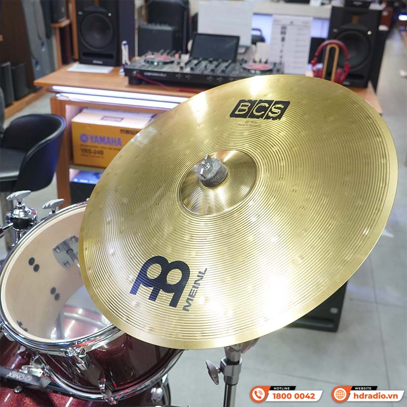 Ảnh minh họa Bộ Cymbal Meinl BCS (Hi-hats 14 x 2, Crash 16”, Ride 20”) 1