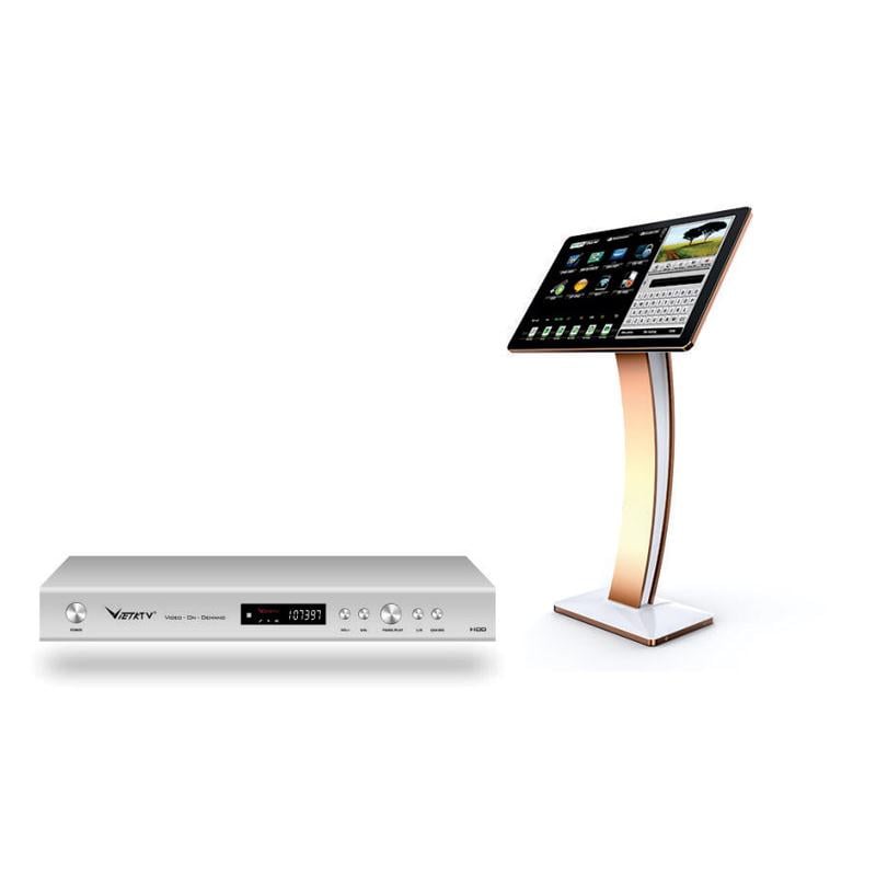 Bộ đầu màn VietKtv HD Pro 3T + Màn 22 inch