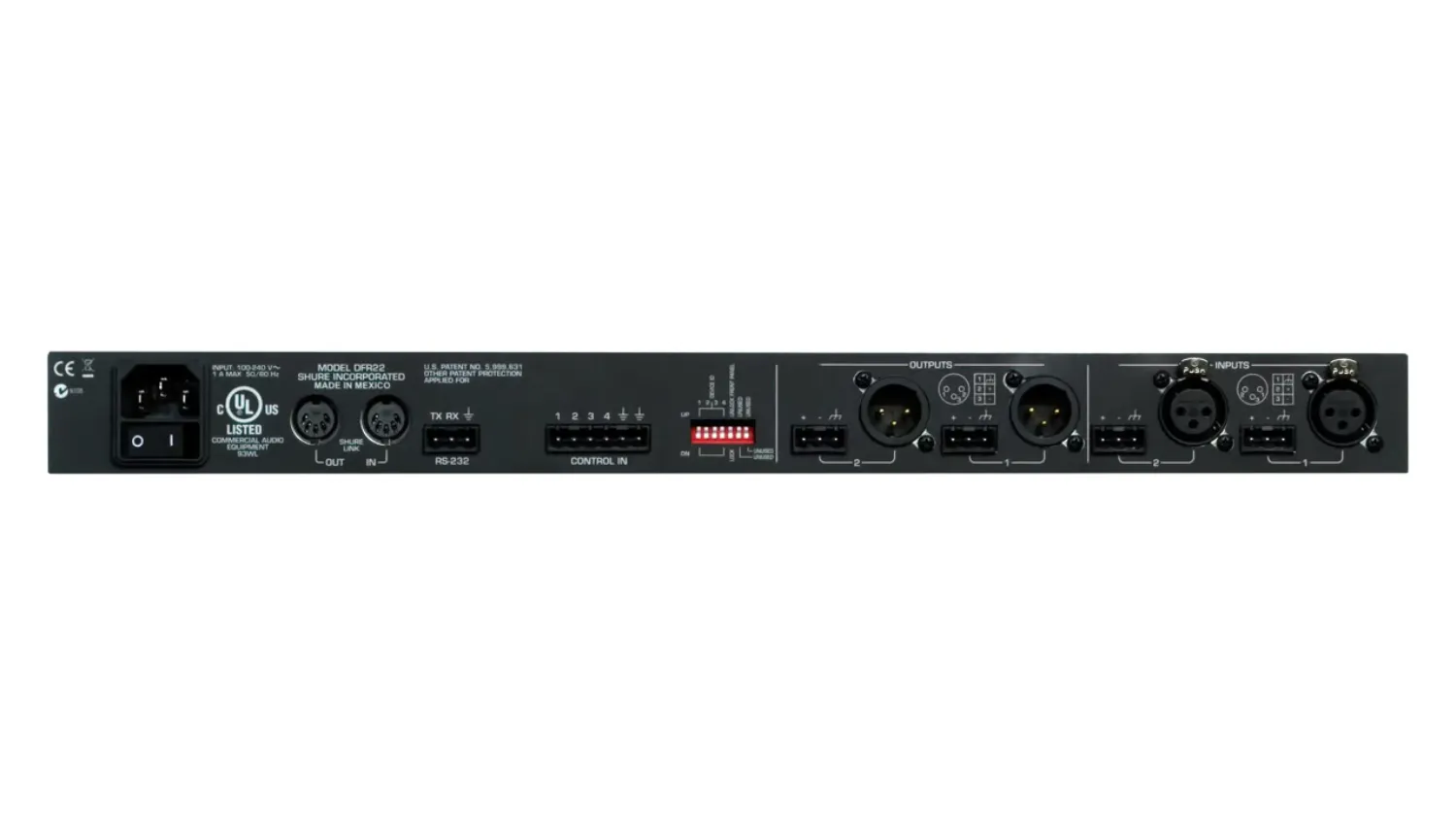 Ảnh minh họa Bộ Điều Khiển Âm Thanh Shure DFR22 E 2