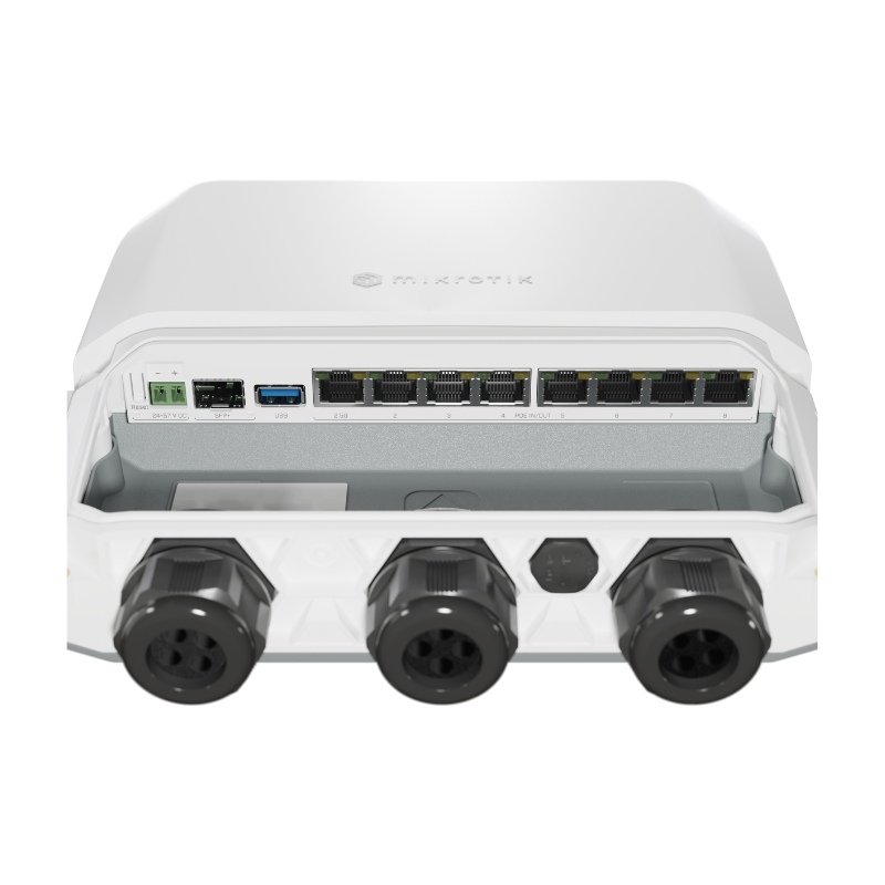 Ảnh minh họa Bộ định tuyến ngoài trời MikroTik RB5009UPr+S+OUT 2