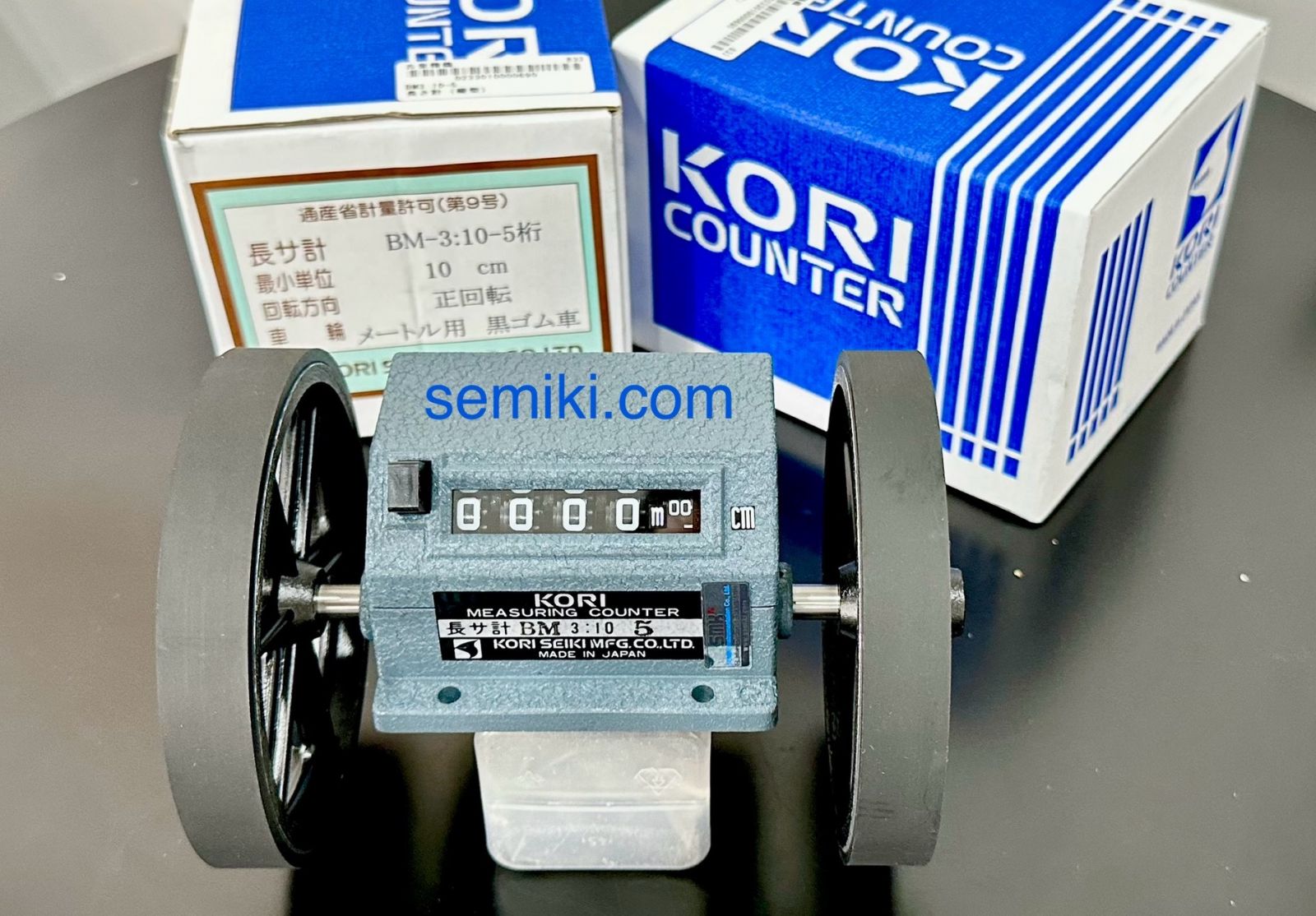 Ảnh minh họa BỘ ĐO ĐẾM CHIỀU DÀI VẢI KORI SEIKI BM3 SERIES 1