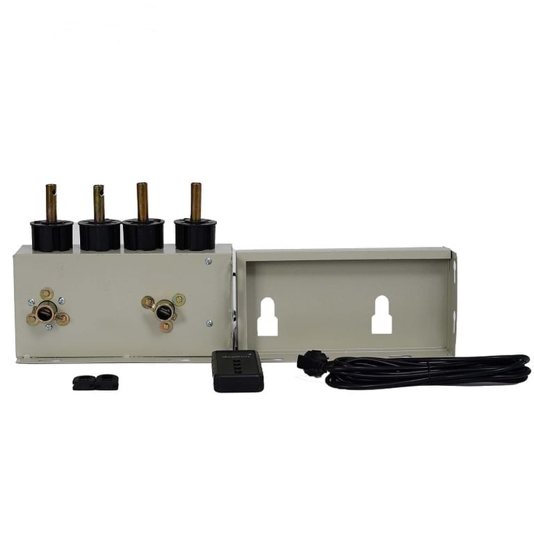 Bộ Giá Treo Motor Cuốn 2 Phông (Có Công Tắc)