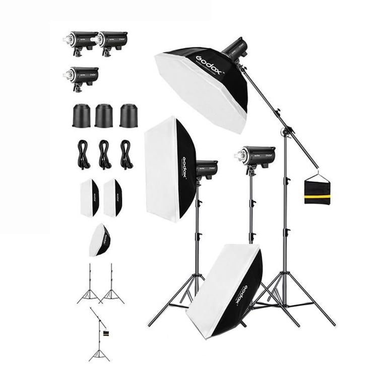 Bộ kit 3 đèn flash Godox 1000W