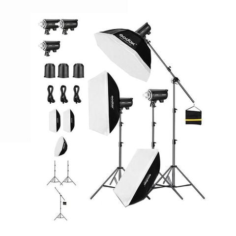 Bộ kit 3 đèn flash Godox 1000W