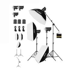  Bộ kit 3 đèn flash Godox 1000W 