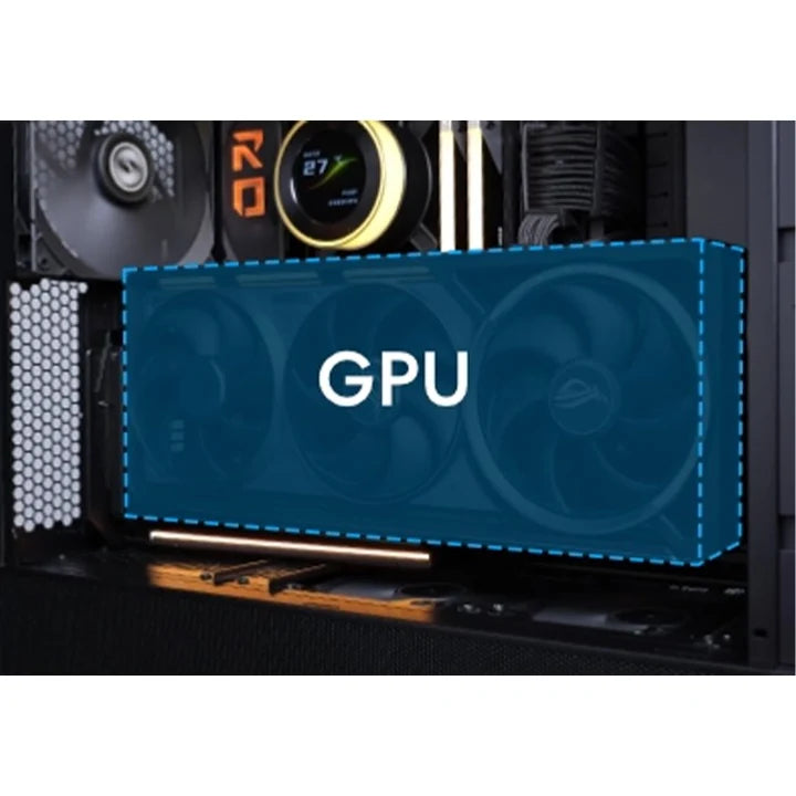 Ảnh minh họa Bộ kit gắn GPU dọc 4 khe Lian Li (VG4v4) - Black 3