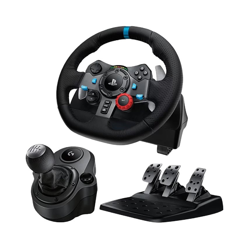 Ảnh minh họa Bộ lái xe mô phỏng HACOM ECONOMY 001 (PS5 Slim/G29 Logitech/A10 PXN) 2