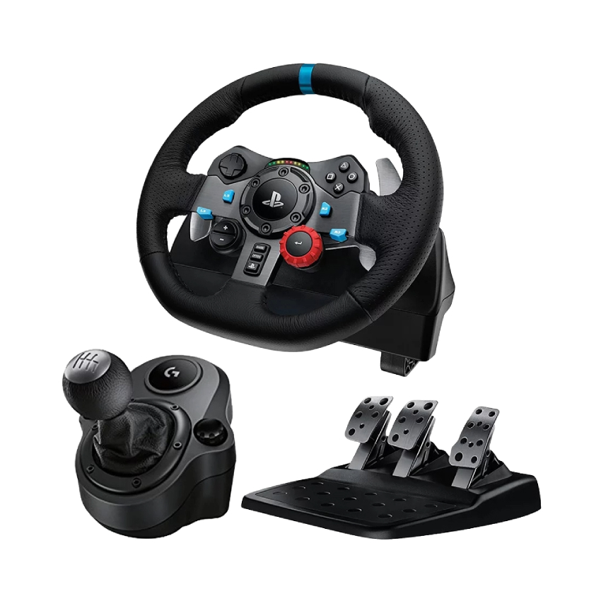 Ảnh minh họa Bộ lái xe mô phỏng HACOM ECONOMY 003 (PS5 Slim/G29 Logitech/A11 PXN) 2