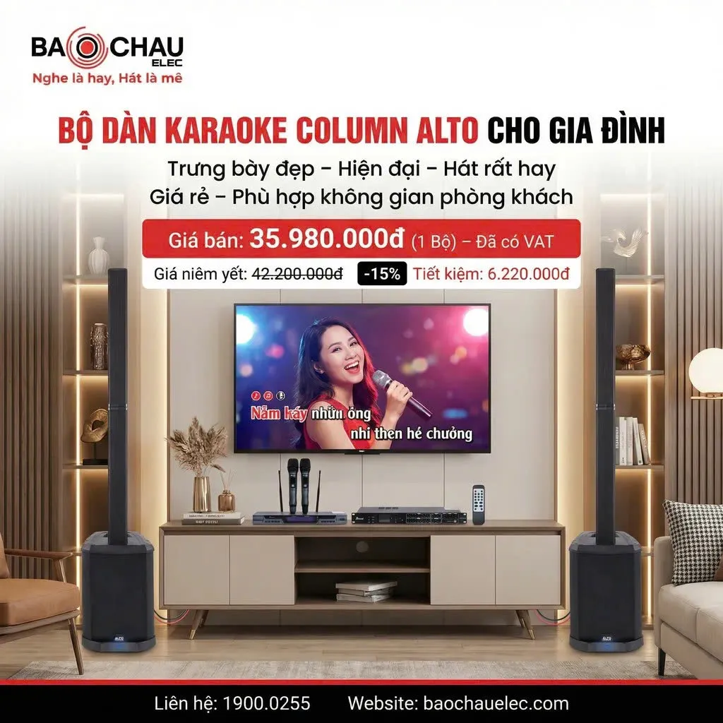 Ảnh minh họa Combo loa cột Alto TS112C New 02 (Alto TS112C, DSP 9000 Plus, Bksound M200) 3