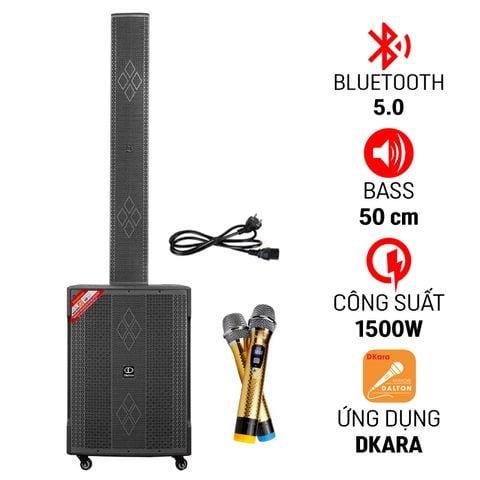 Bộ loa điện Karaoke Dalton LA8-S118/LA8-F605