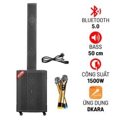  Bộ loa điện Karaoke Dalton LA8-S118/LA8-F605 