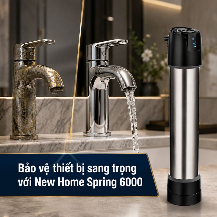 Ảnh minh họa Bộ Lọc Nước UF Đầu Nguồn New Home Spring 6000 3