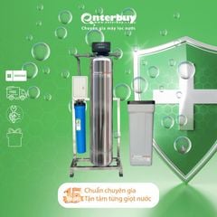 Bộ lọc tổng đầu nguồn gia đình KG1054TL1C-INOX, Van tự động, Xử lý 