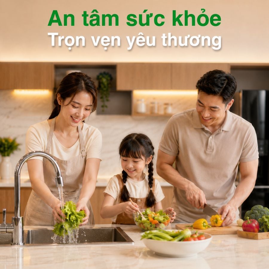 Ảnh minh họa Bộ lọc tổng đầu nguồn Kangaroo KG1054LT-5 – 5 cấp lọc 2