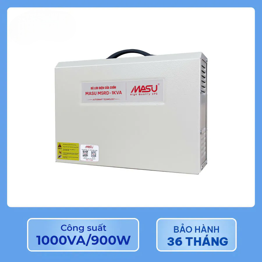 Bộ lưu điện cửa cuốn MASU MSRD-1KVA/900W