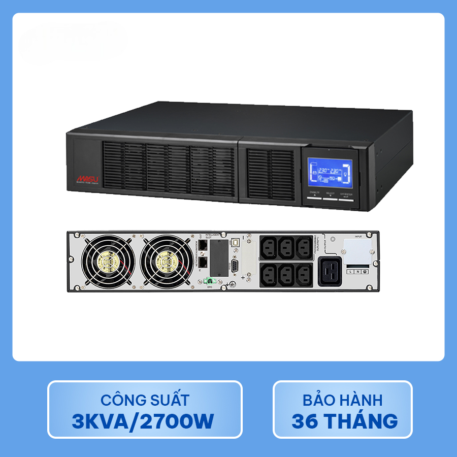 Ảnh minh họa Bộ lưu điện Masu GR11-3K (3000VA/2700W) 1