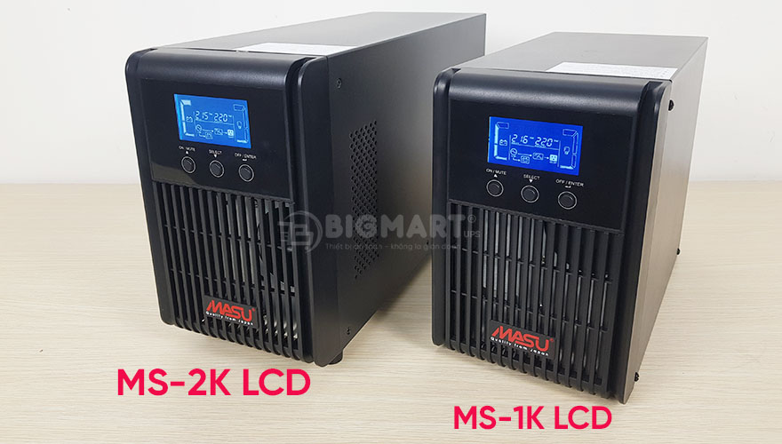 Ảnh minh họa Bộ lưu điện MASU MS-2K LCD (2000VA/1800W) 2