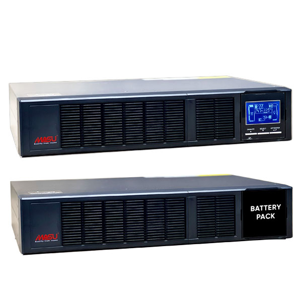 Bộ lưu điện Masu MS-6KR LCD (6KVA/5400W)