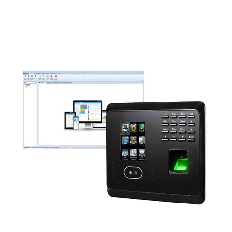 Bộ máy chấm công khuôn mặt và phần mềm chấm công trên app Basic KM-1