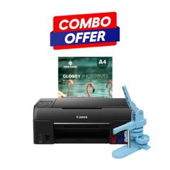  Bộ máy in ảnh Canon PIXMA G640 và bộ làm huy hiệu 58mm 