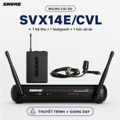  Bộ micro cài áo SHURE SVX14E/CVL 