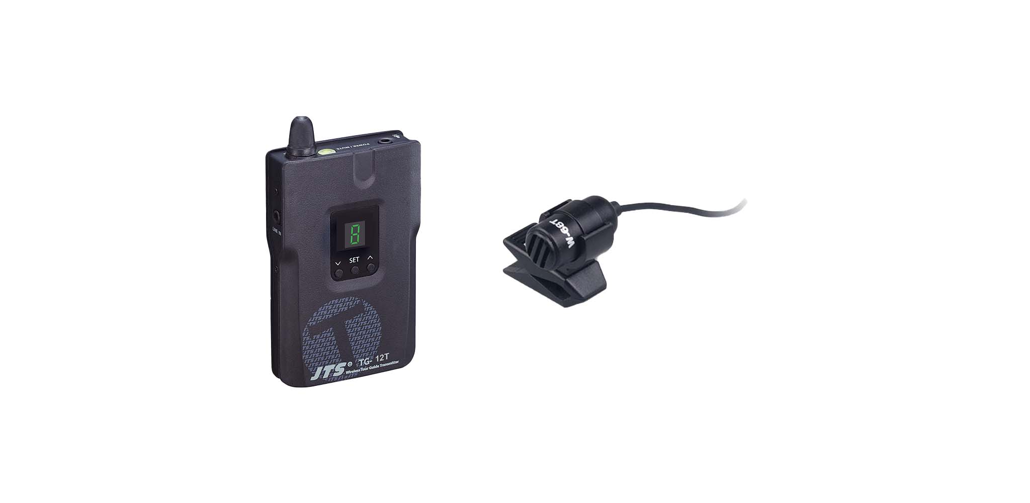 Bộ micro condenser cho hướng dẫn viên JTS TG-12T/W-68T