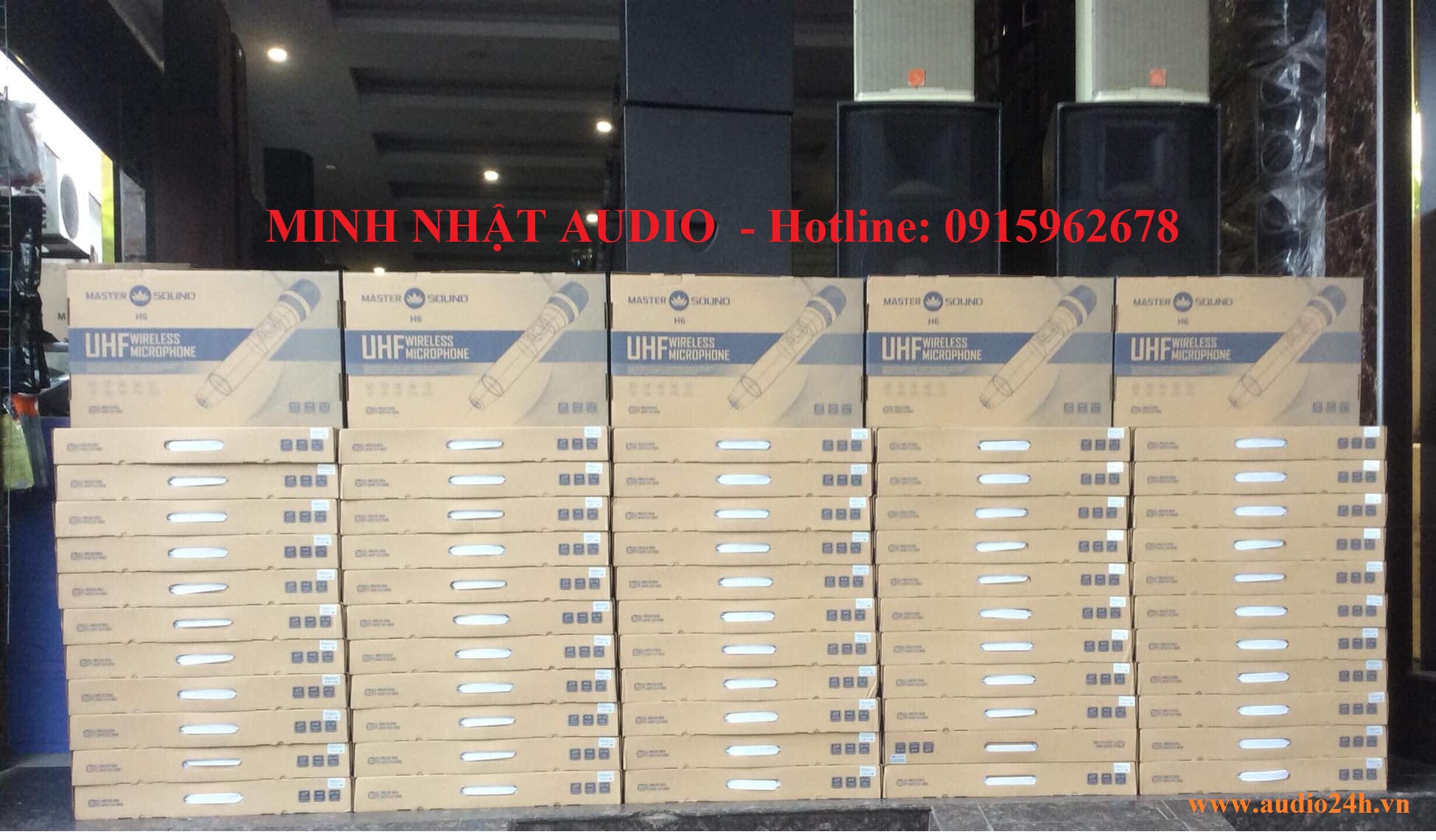 Ảnh minh họa BỘ MICRO MASTER SOUND H6 1