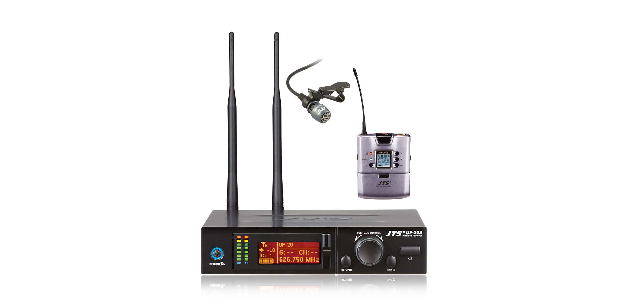 Bộ microphone cài áo JTS UF-20S/UF-20TB+CM-501