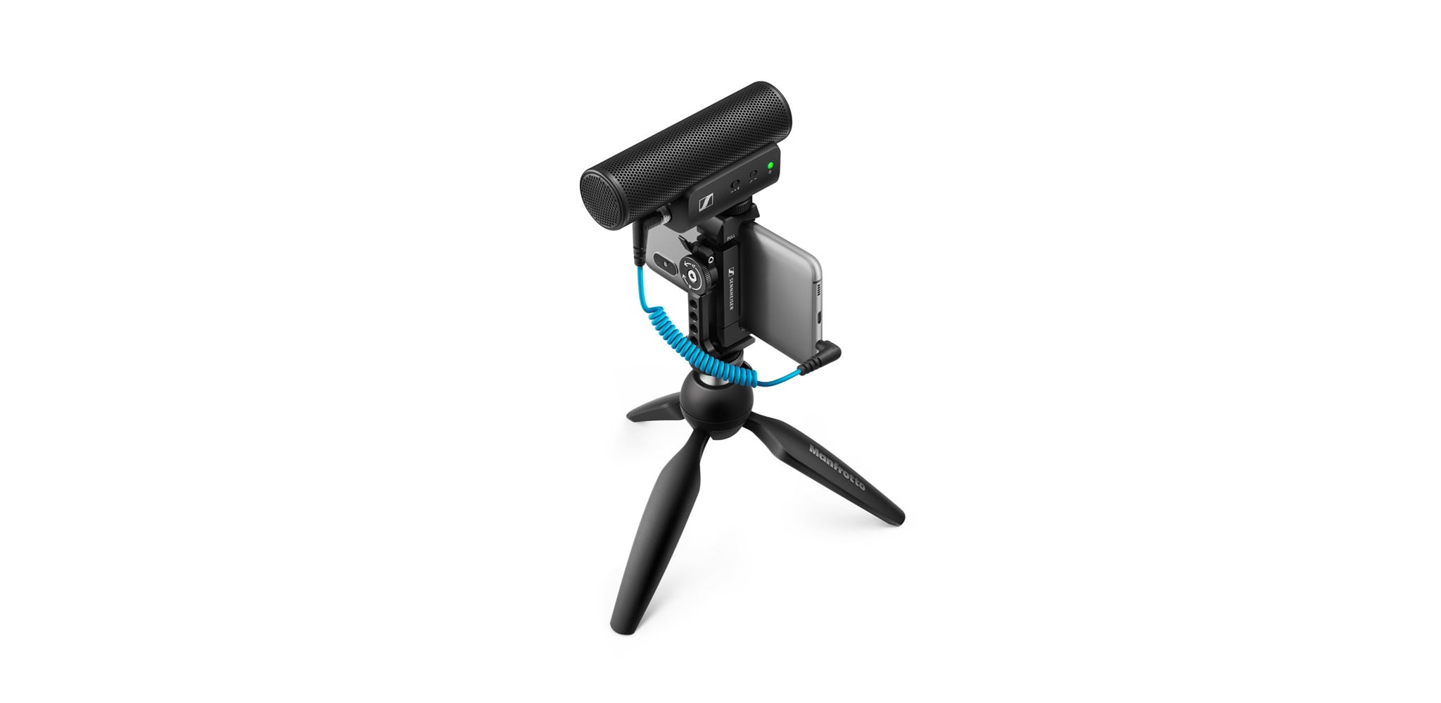 Bộ Microphone quay phim di động Sennheiser MKE 400 Mobile Kit