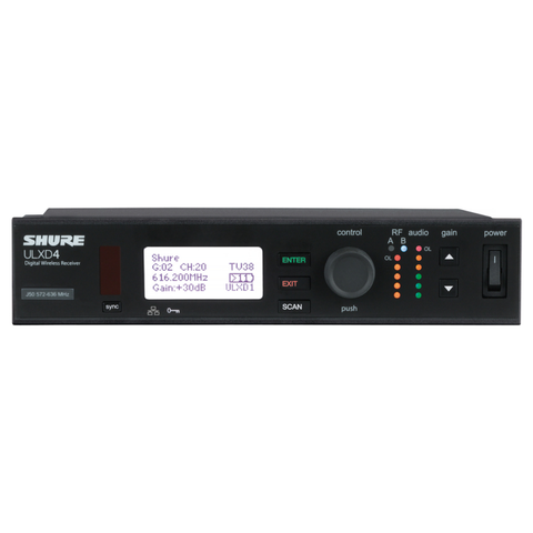 Bộ Nhận Không Dây 1 Kênh Shure ULXD4A