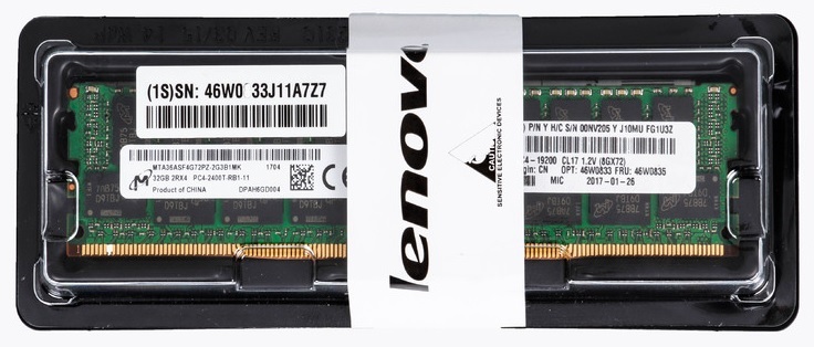 Bộ Nhớ RAM Lenovo 16GB 2RX4 PC4-2400T DDR4 01KN356