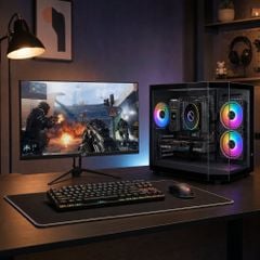  Bộ PC Gaming Ryzen 5 5500 | RAM 16GB | RX 6500 | Màn Hình 24in 