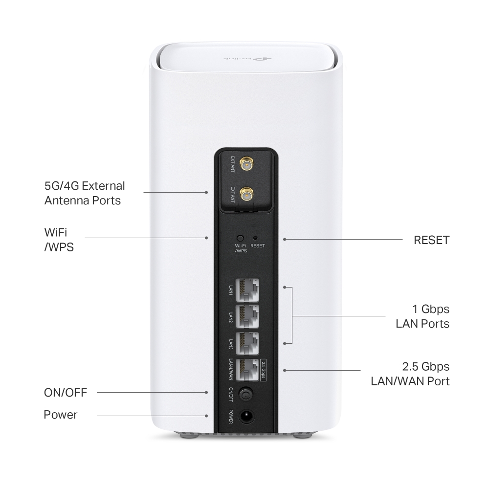 Ảnh minh họa Bộ phát Router 5G Wi-Fi 7 Cao Cấp TP-Link Archer NB450 3