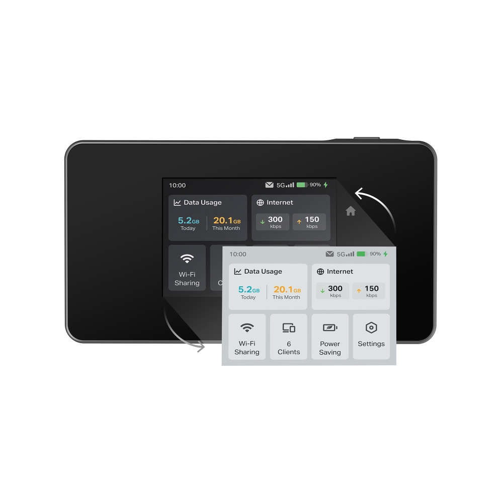 Ảnh minh họa Bộ Phát Wi-Fi Di Động 5G M8550 3