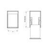 Bộ rổ đựng gia vị 350mm Hafele 549.20.039