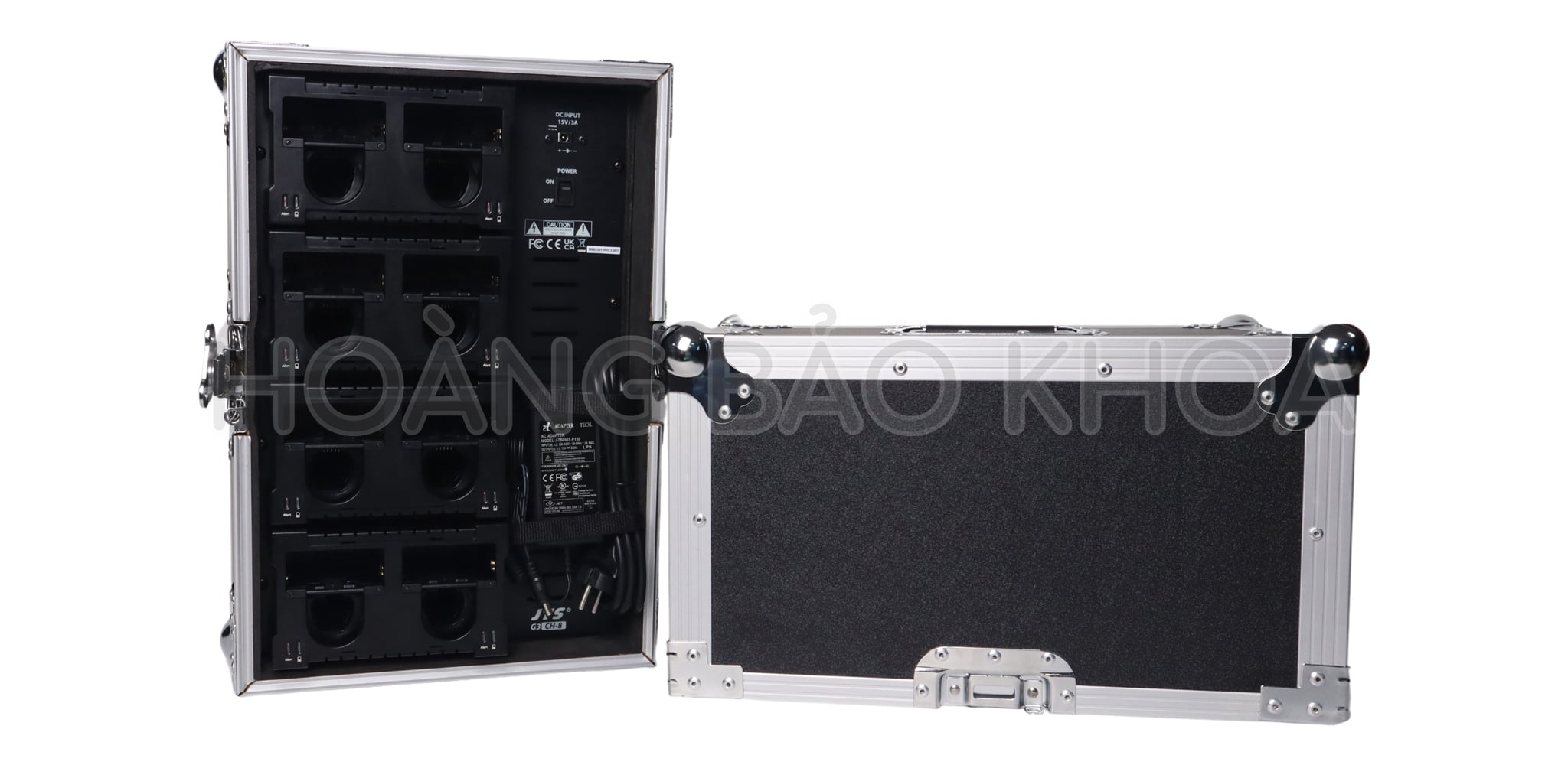 Bộ sạc microphone RU-G3TH & RU-G3TB JTS G3CH-8