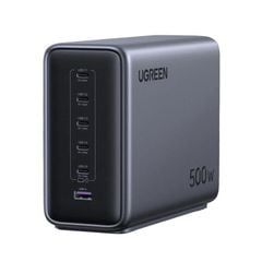  Bộ Sạc Nhanh Ugreen X575 GaN 500W 6 Cổng (5C1A) PD3.1 