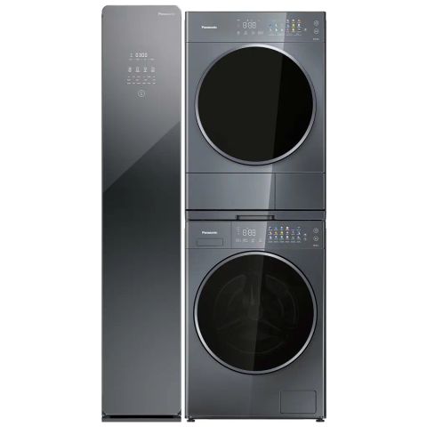 Bộ Sản Phẩm Panasonic Tủ Chăm Sóc Quần Áo Thông Minh - Máy Giặt 13 Kg - Máy Sấy 10.5 Kg