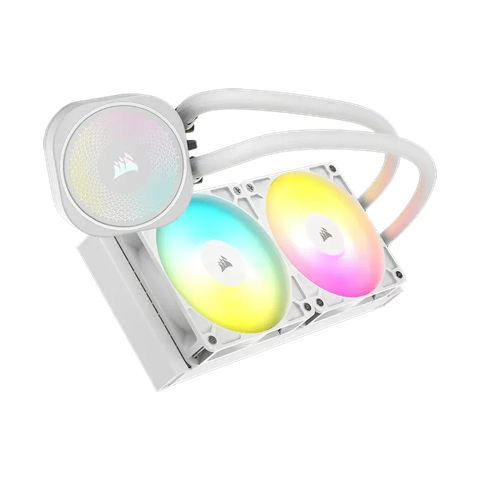 Bộ tản nhiệt CPU chất lỏng Corsair Nautilus 240 RS ARGB Trắng
