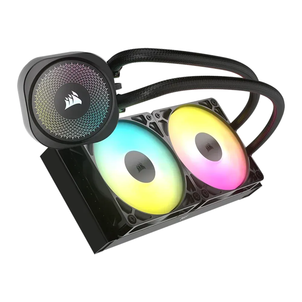 Ảnh minh họa Bộ tản nhiệt nước CPU Corsair Nautilus 240 RS ARGB màu đen 1