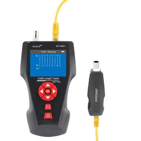 Ảnh minh họa Bộ Test dây, đo chiều dài dây, dò dây có màn hình LCD NOYAFA NF-8601 3