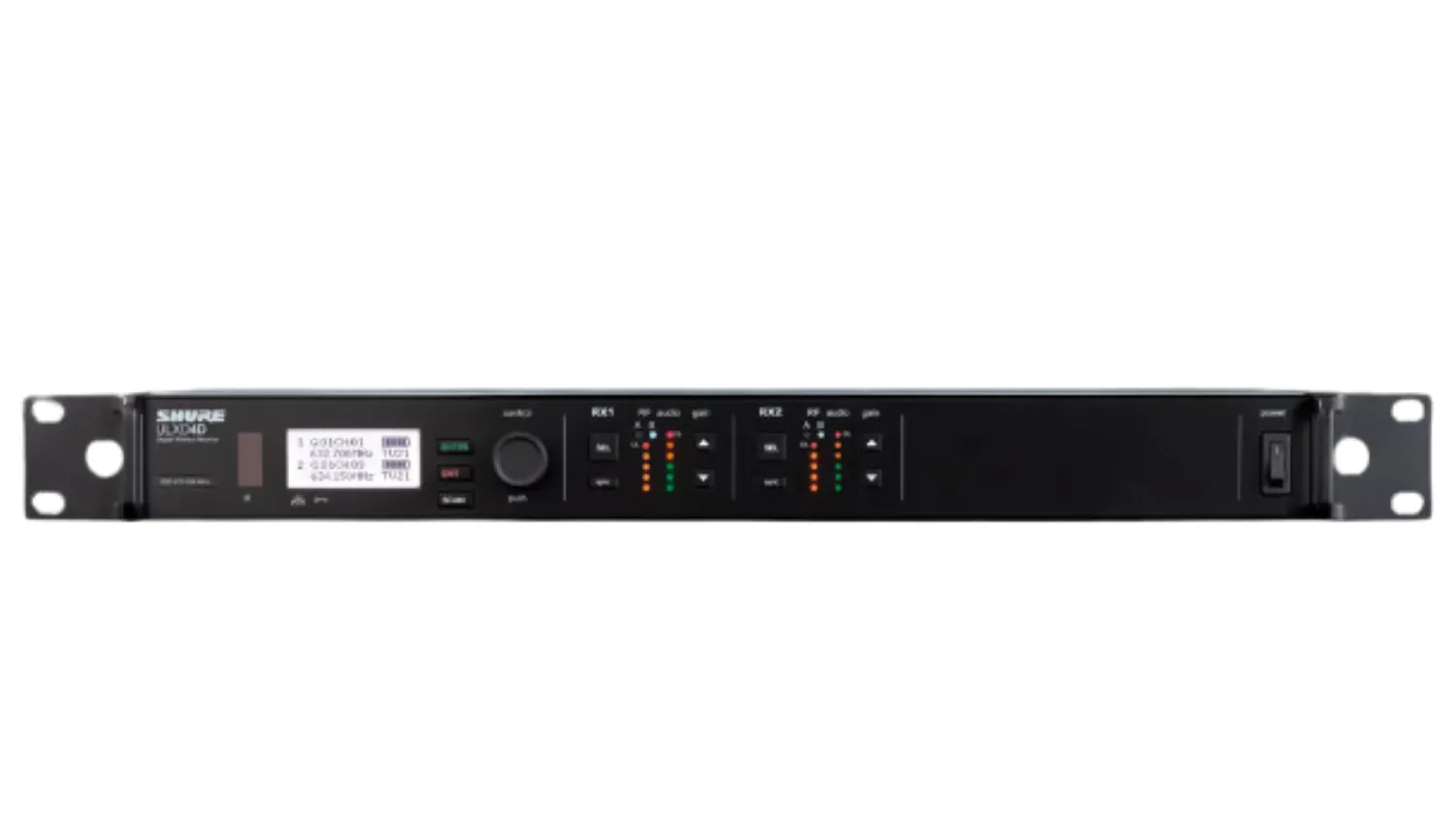 Ảnh minh họa Bộ Thu Không Dây 2 Kênh Shure ULXD4DE 1