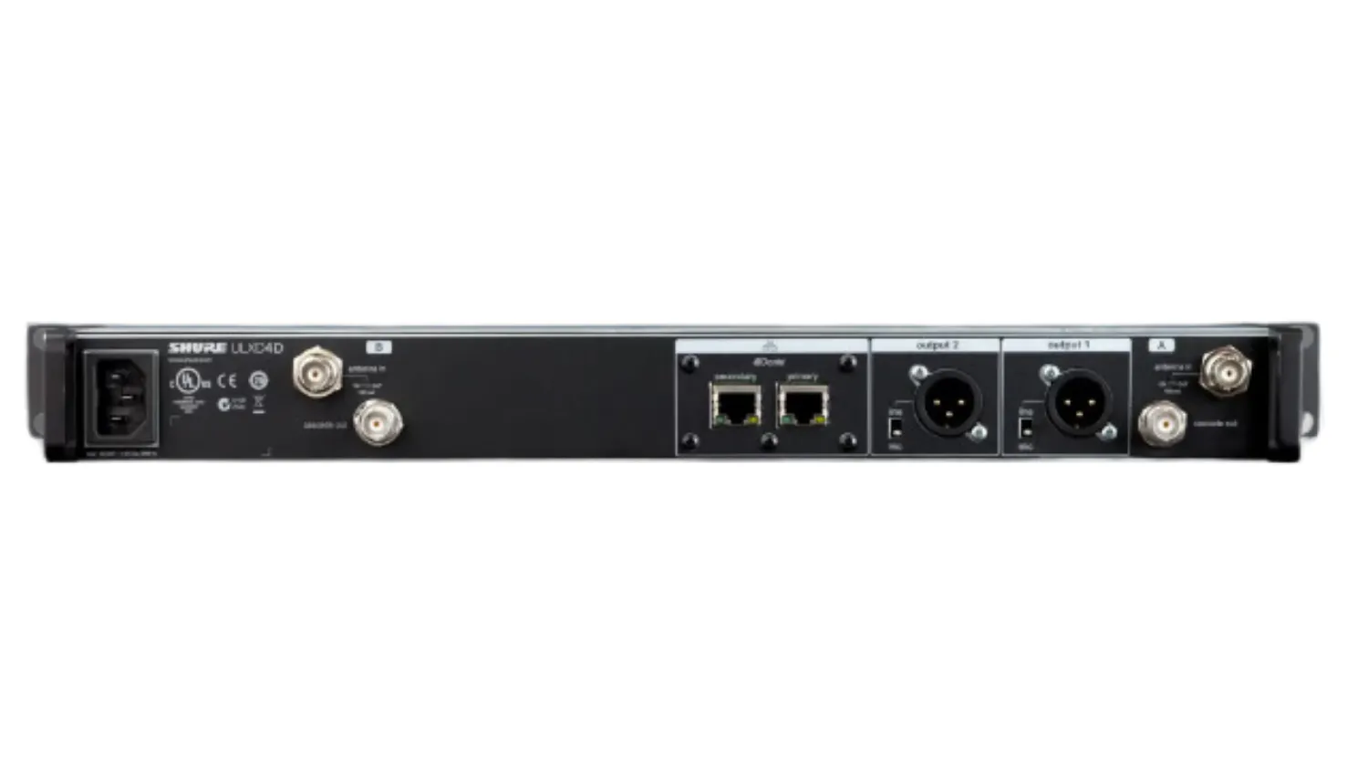 Ảnh minh họa Bộ Thu Không Dây 2 Kênh Shure ULXD4DE 2