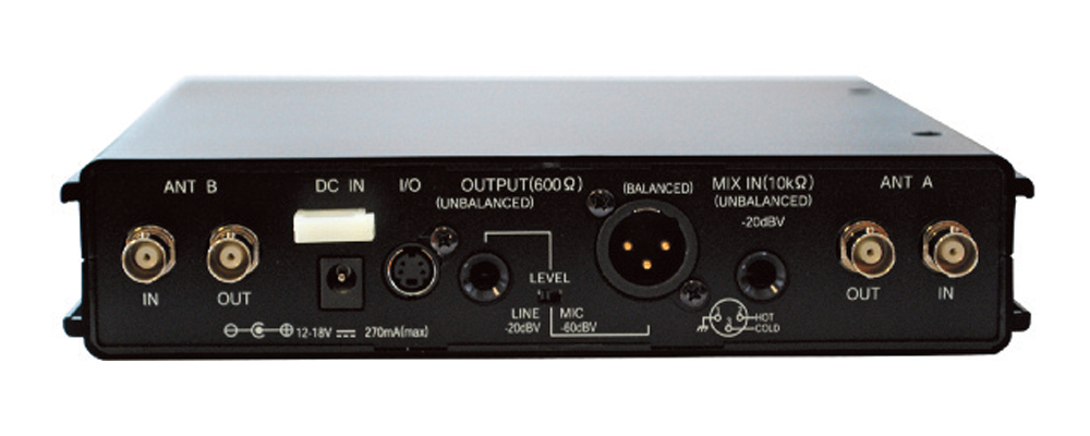 Ảnh minh họa Bộ thu micro không dây UHF chuyên nghiệp TOA WT-5800 F01ER 1