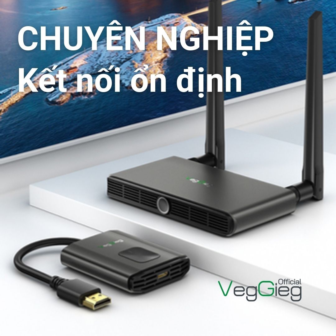 Ảnh minh họa Bộ Thu Phát Tín Hiệu HDMI-VGA Không Dây Chuyên Nghiệp - V-Z5 2