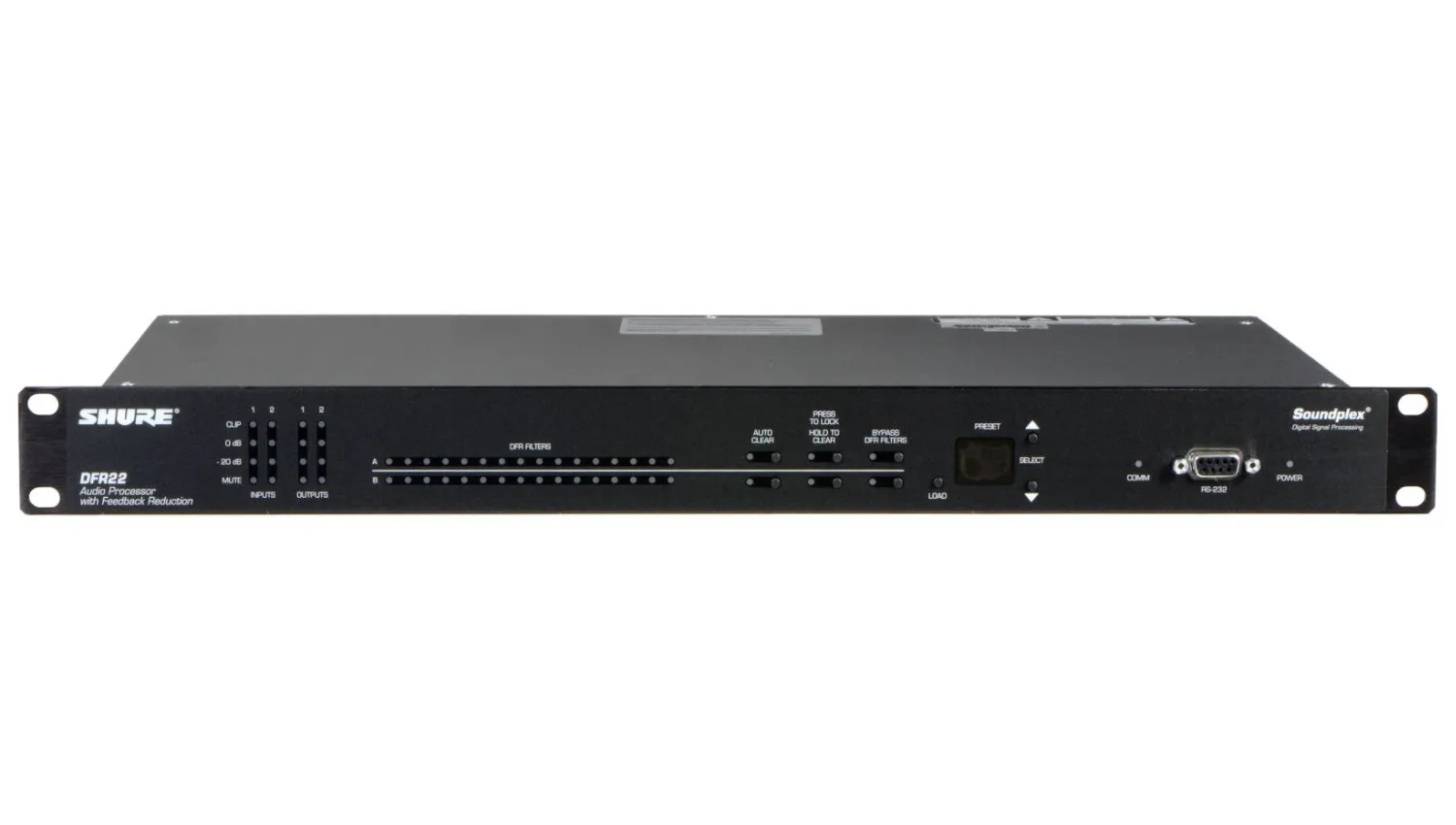 Ảnh minh họa Bộ Xử Lý Giảm Phản Hồi Âm Shure DFR22EQ 1
