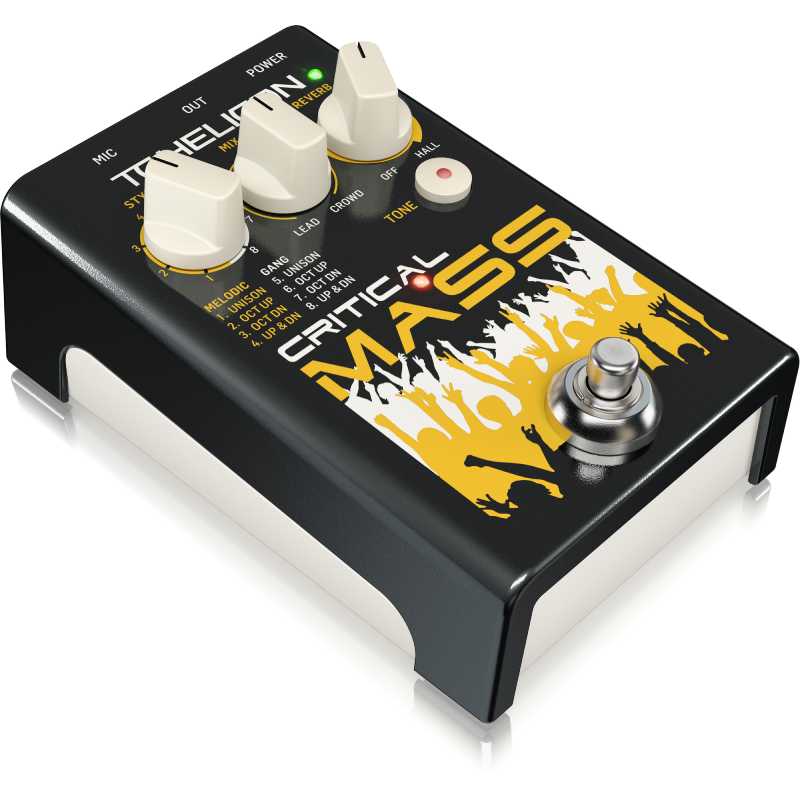 Ảnh minh họa Bộ xử lý giọng hát TC HELICON CRITICAL MASS Doubling 2