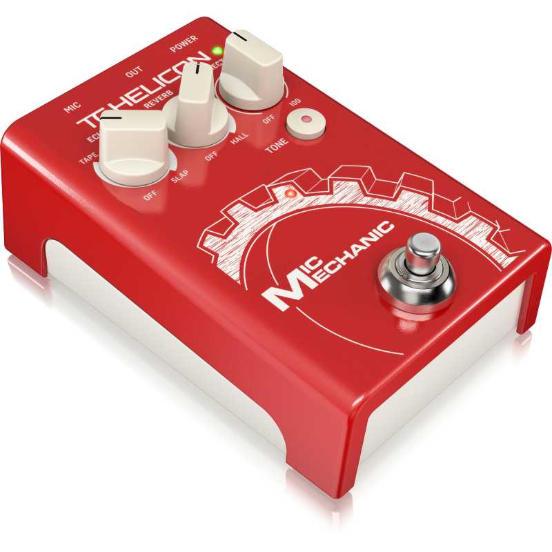 Ảnh minh họa Bộ xử lý giọng hát TC HELICON Mic Mechanic 2 Voice Processors 2